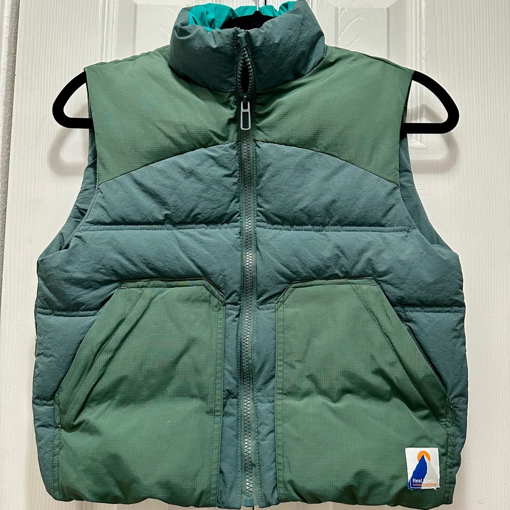Zara‎ Teal Puffer Jacket